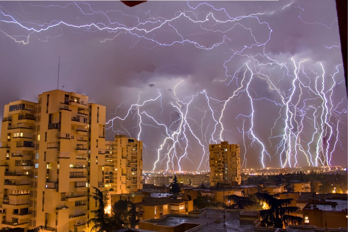 Spain swaps 44C heat for storms as a DANA moves in